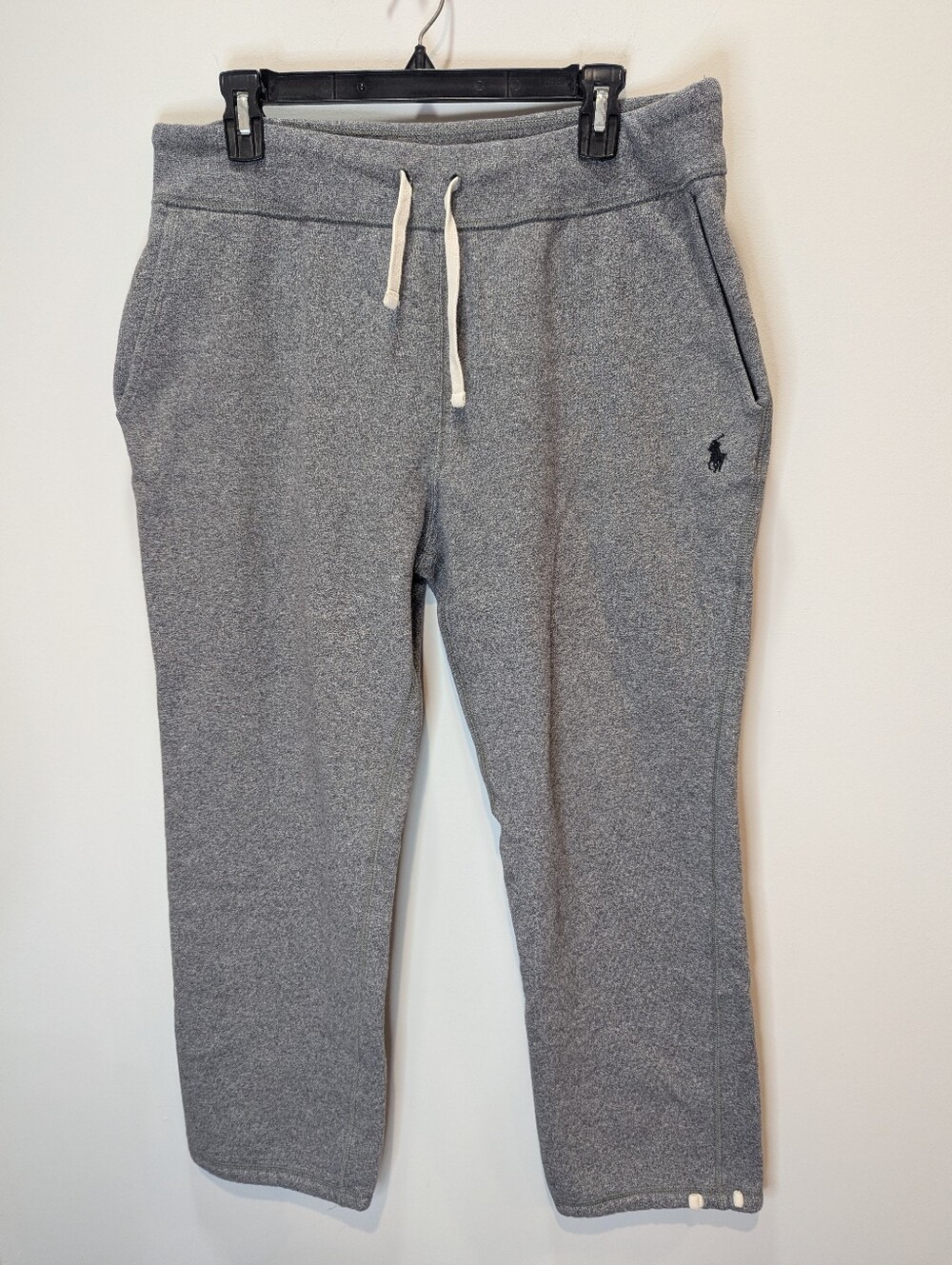 Polo Ralph Lauren Gray Sweatpants Elastic And Drawstring Waistband Size L